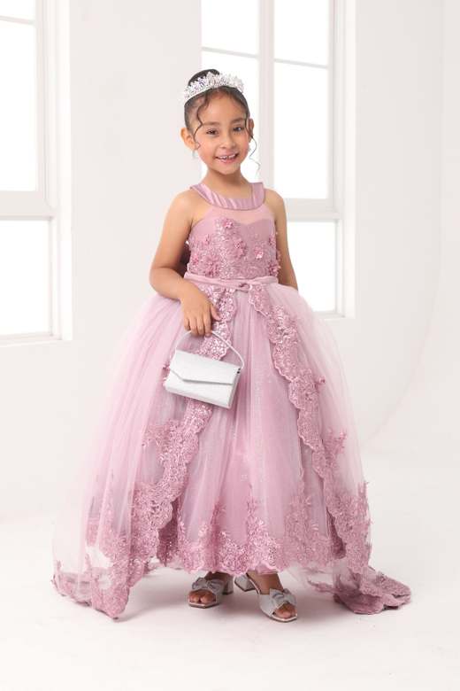 Vestido Stefany de promoción para niña