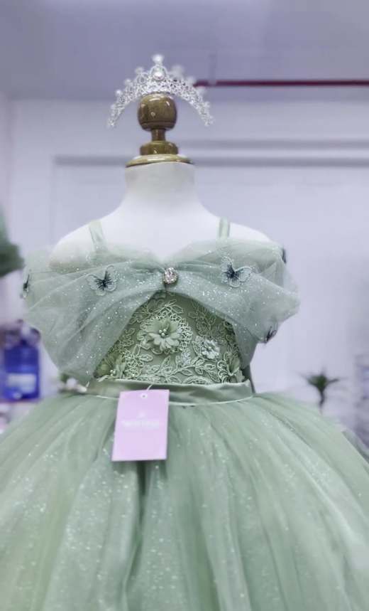 Vestido Abby de promoción para niña