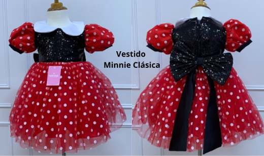 Vestido Vestido Minnie Clásico de Minnie para niña